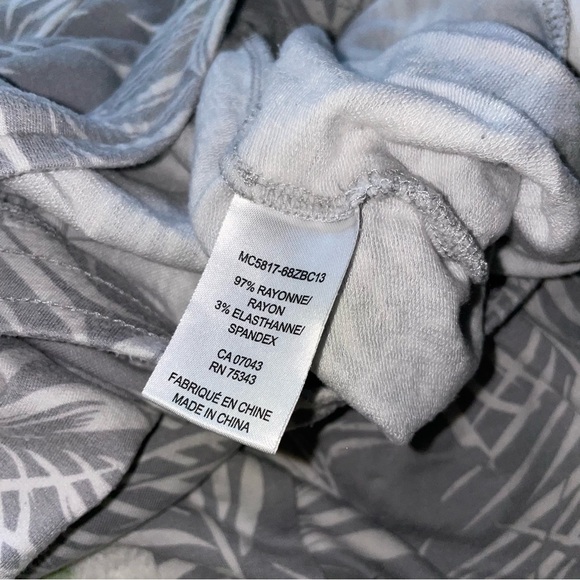 Rachel Zoe palm print lounge set - Picture 15 of 16